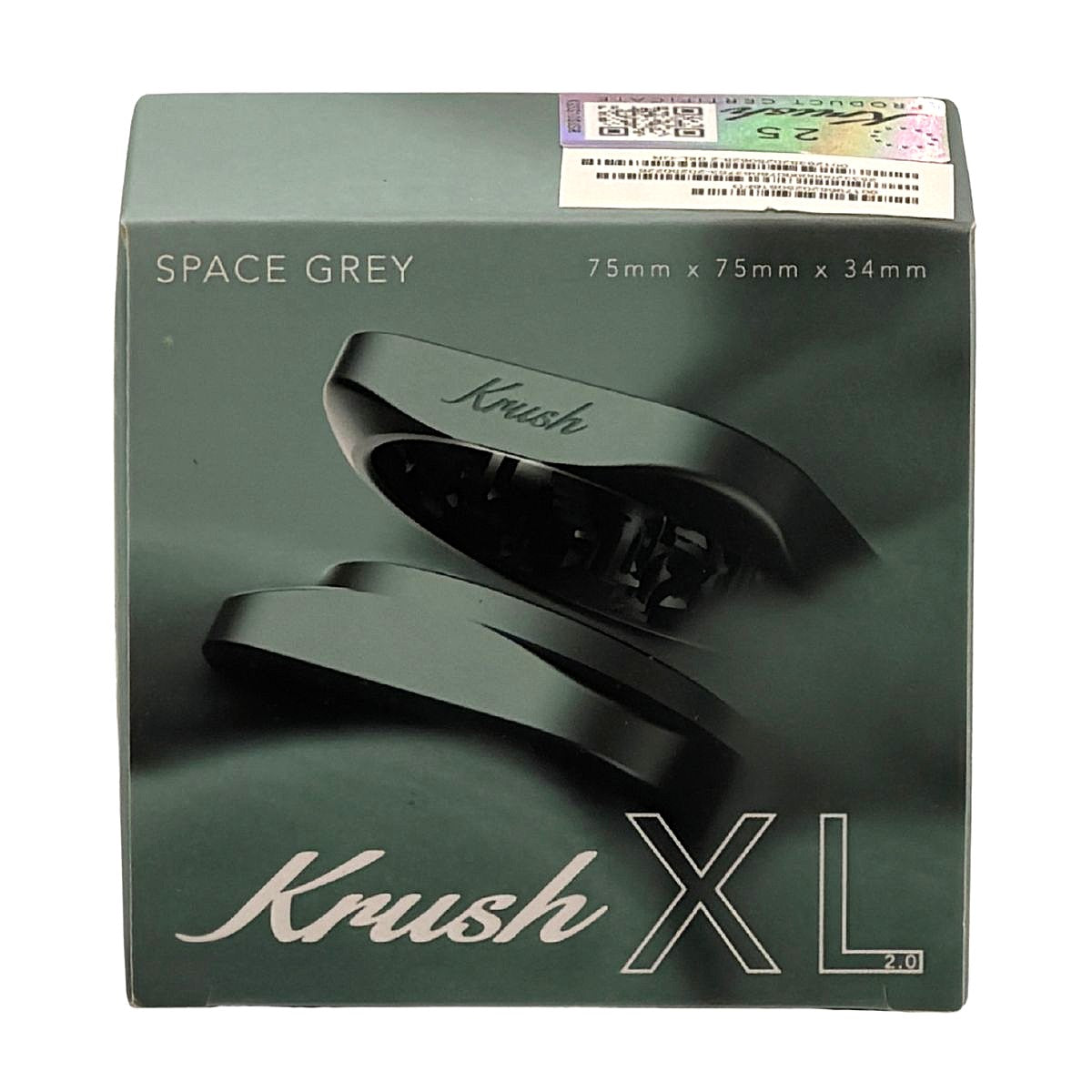 Krush Kube 2.0 XL Aluminium Grinder 2 Parts – 75mm