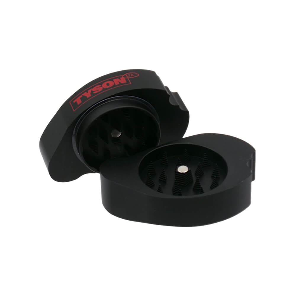 Tyson 2. 0 Métal Grinder Mike Bite 2 pièces-Noir