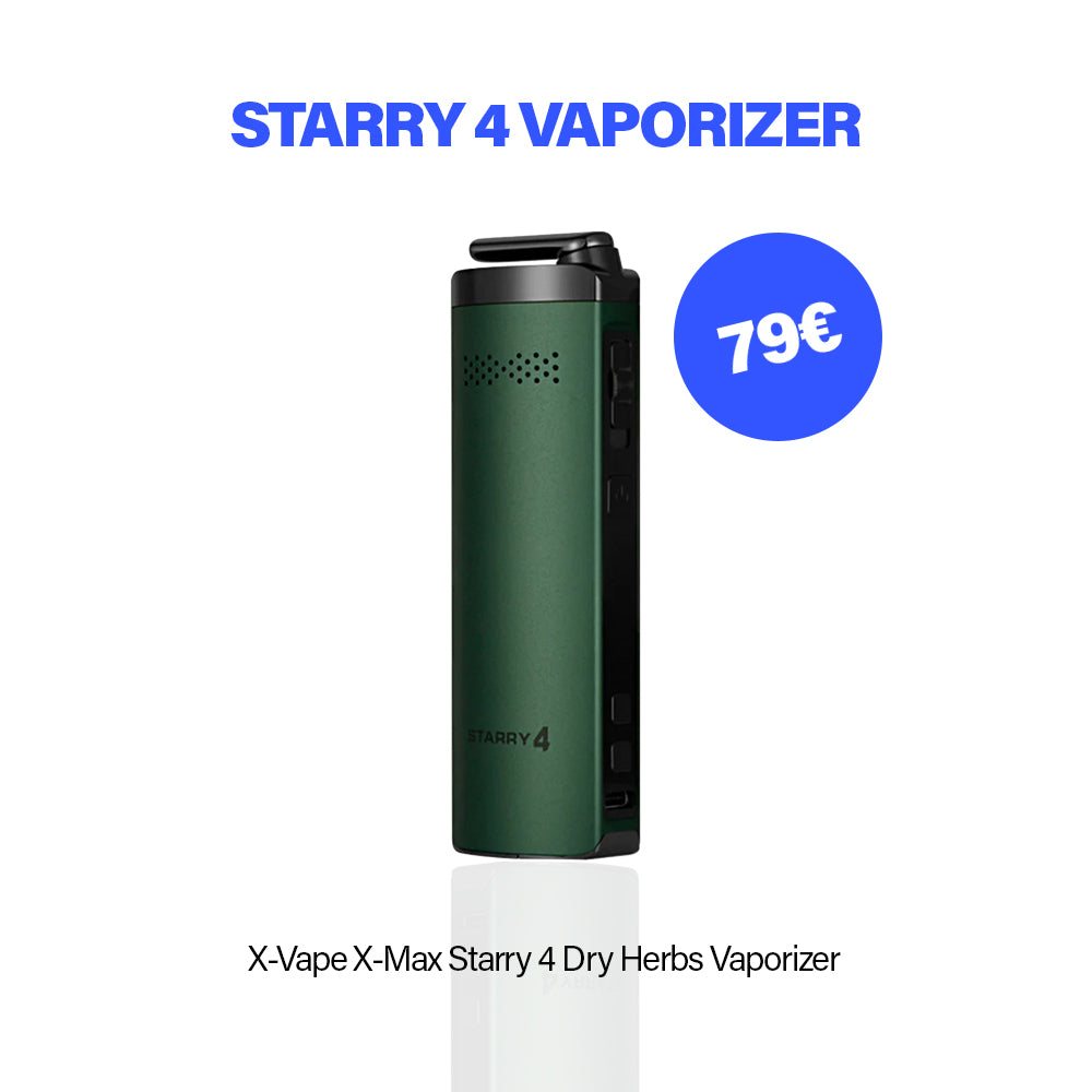 Vaporisateur d'herbes sèches X-Vape X-Max Starry 4 | 69 €