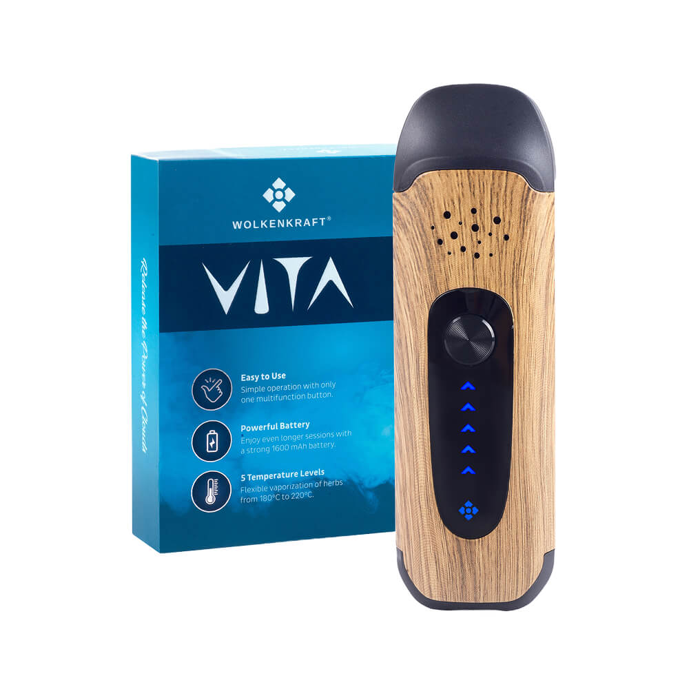 Vaporisateur d'herbes sèches WOLKENKRAFT ViTA