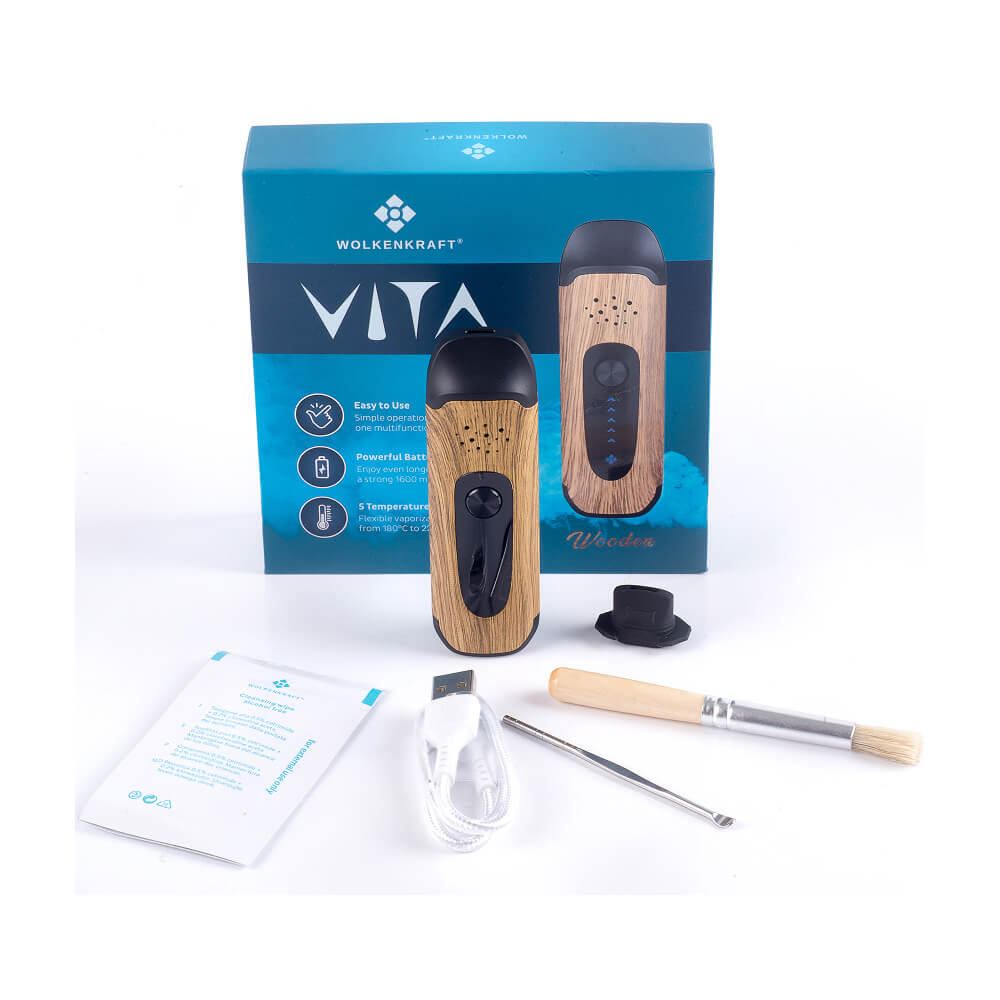 Vaporisateur d'herbes sèches WOLKENKRAFT ViTA