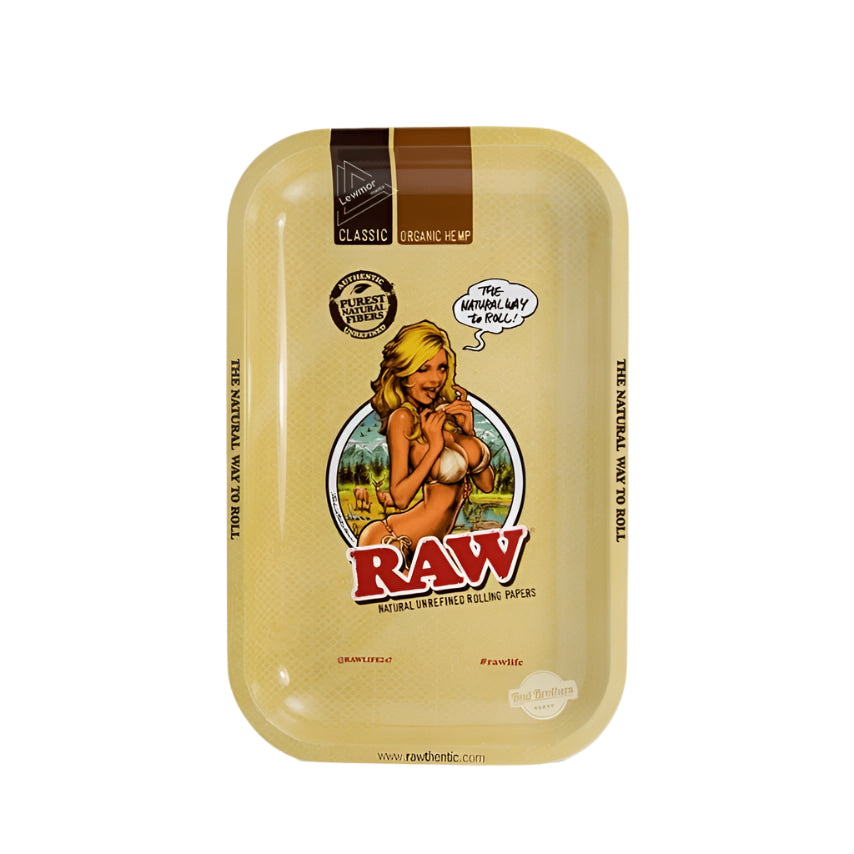 RAW-Plateau à roulettes en métal pour bikini