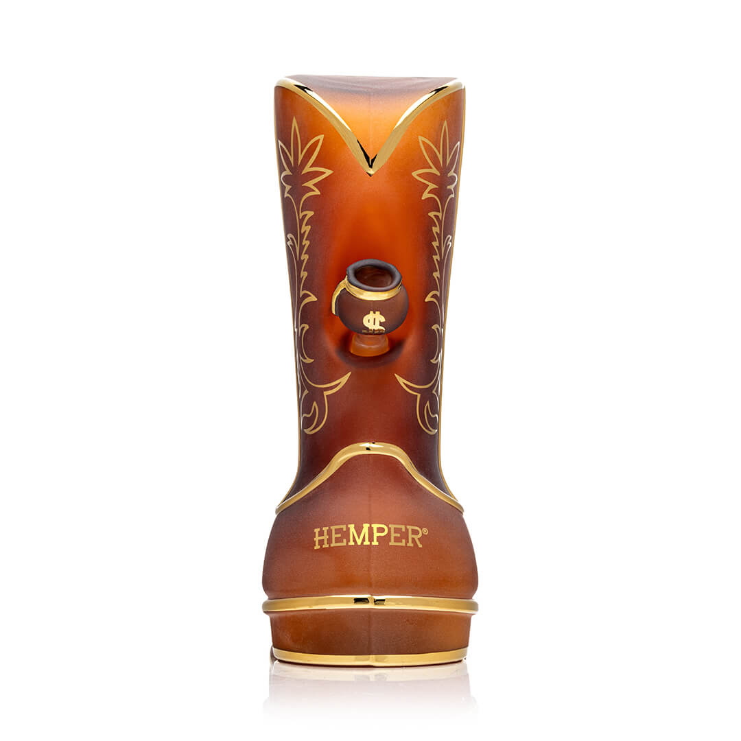 Wild West Cowboy Boot XL Bong