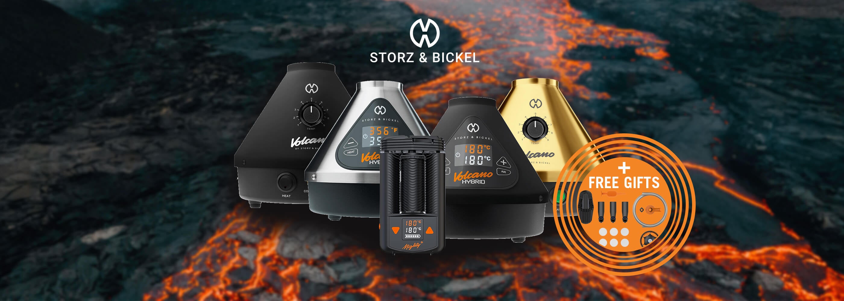 Vaposhop Storz & Bickel promotion free gift with all device