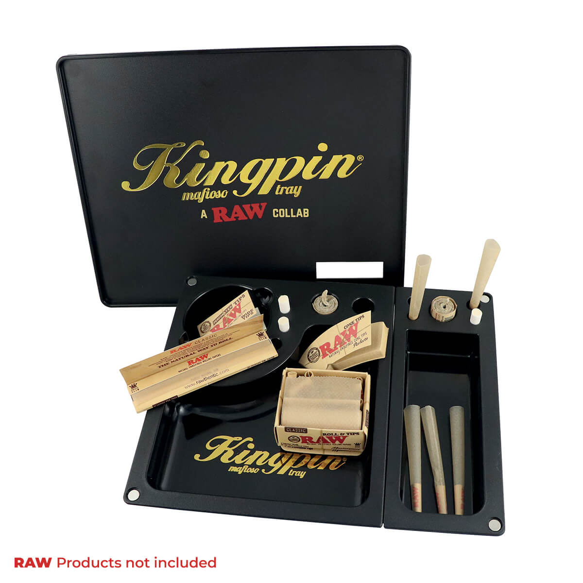BRUT & Grand plateau à roulettes en plastique Kingpin Mafioso